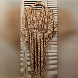 All in Favor Kaftan Maxi Dress Large